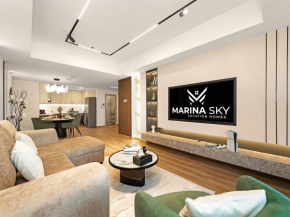 Luxury Suite NEW 2 BHK, SeaView, Marina ,5 min to beach